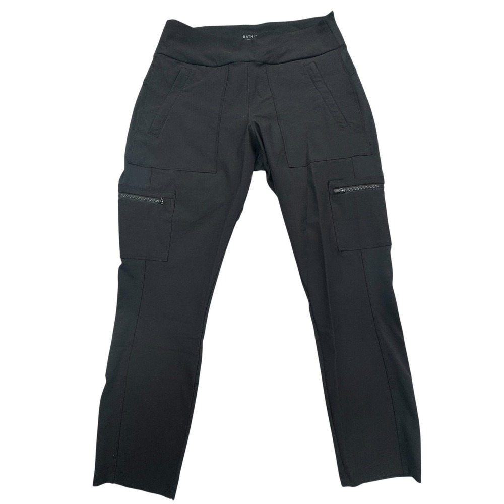 Athleta Black Cargo Joggers